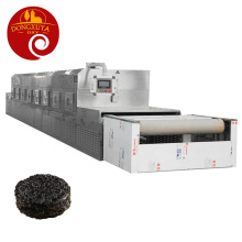 Industrial Tunnel Belt Conveyor Microwave Pepper Powder Tea Herbs Leaves Nut Spice Grain Sterilization Dryer Drying  Machine